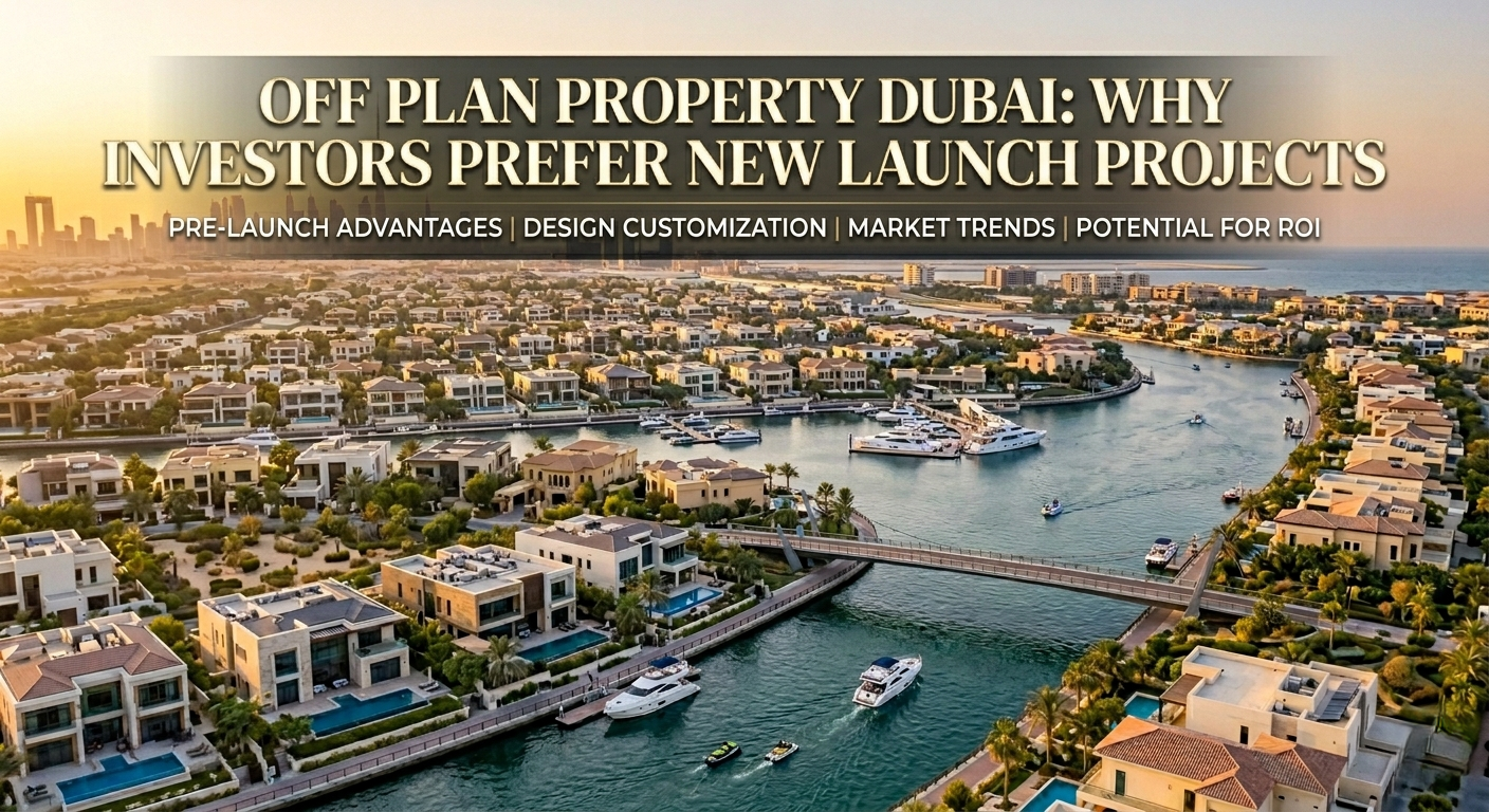 Off Plan Property Dubai Why Investors Prefer New Launch Projects